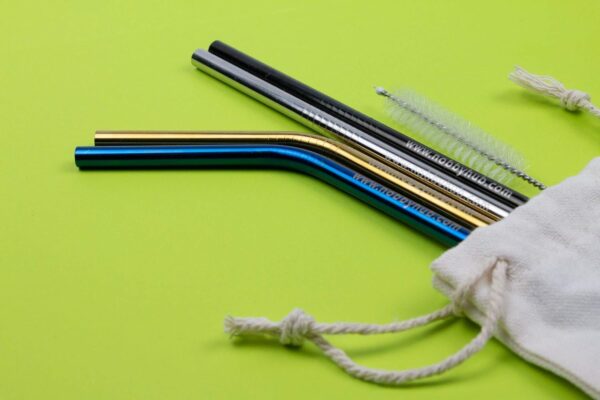 Reusable Stainless Steel Drinking Straw by Nobby Hub